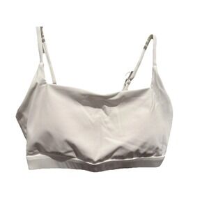 New White Sport Bra New In Original Package Comper Size Small